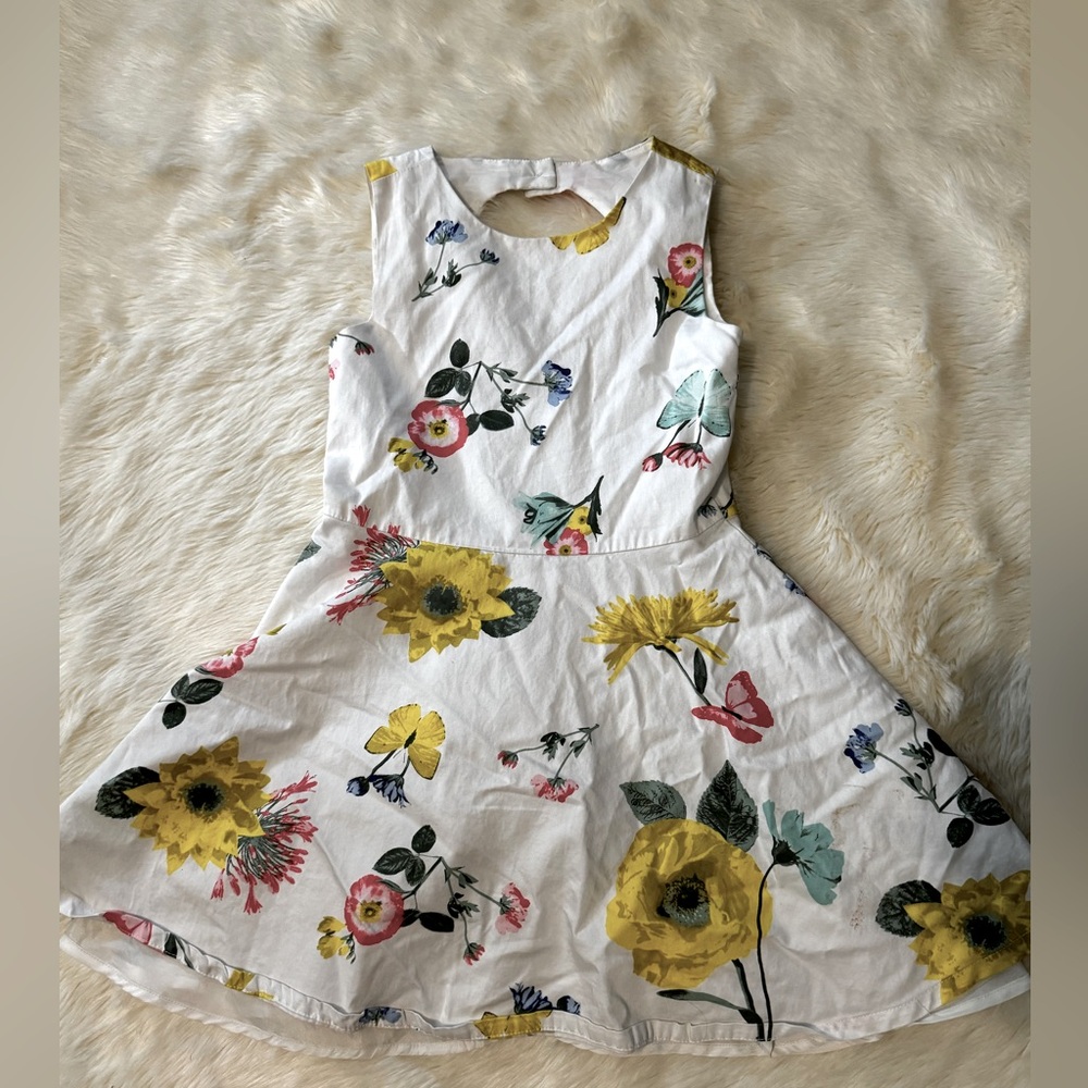 Girls Floral Crazy8 Dress